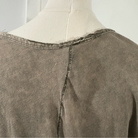 We The Free Olive Asymmetrical Blouse - Picture 6 of 12